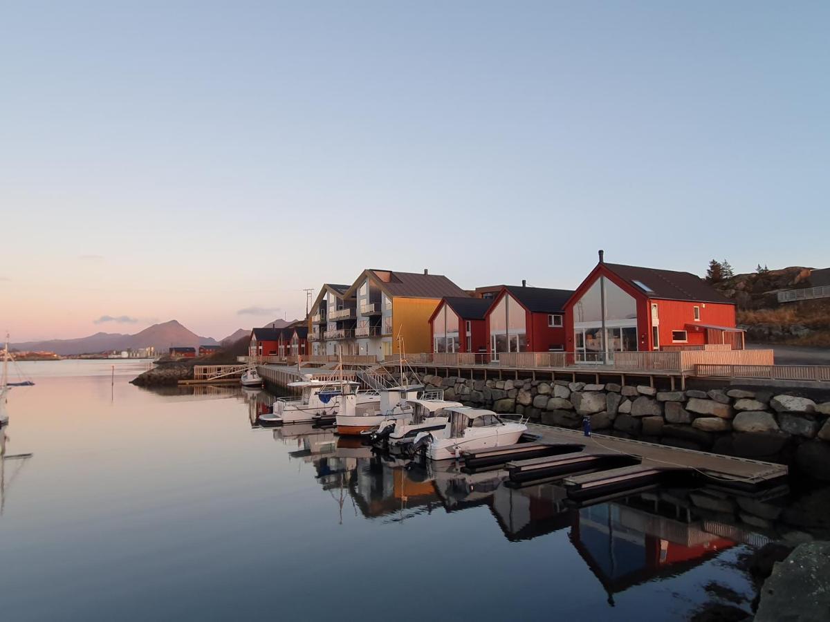 Seafront New Cabin In Lofoten Болстад Екстериор снимка
