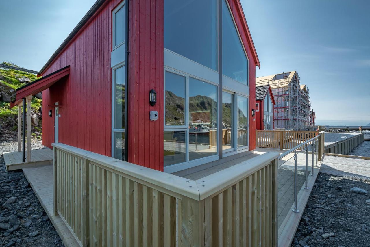 Seafront New Cabin In Lofoten Болстад Екстериор снимка
