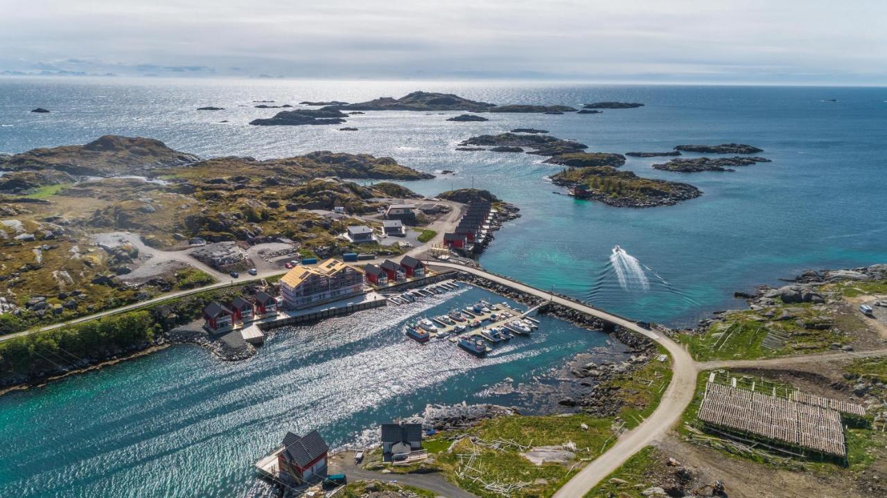 Seafront New Cabin In Lofoten Болстад Екстериор снимка