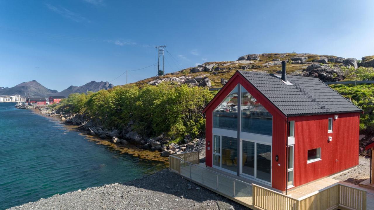 Seafront New Cabin In Lofoten Болстад Екстериор снимка