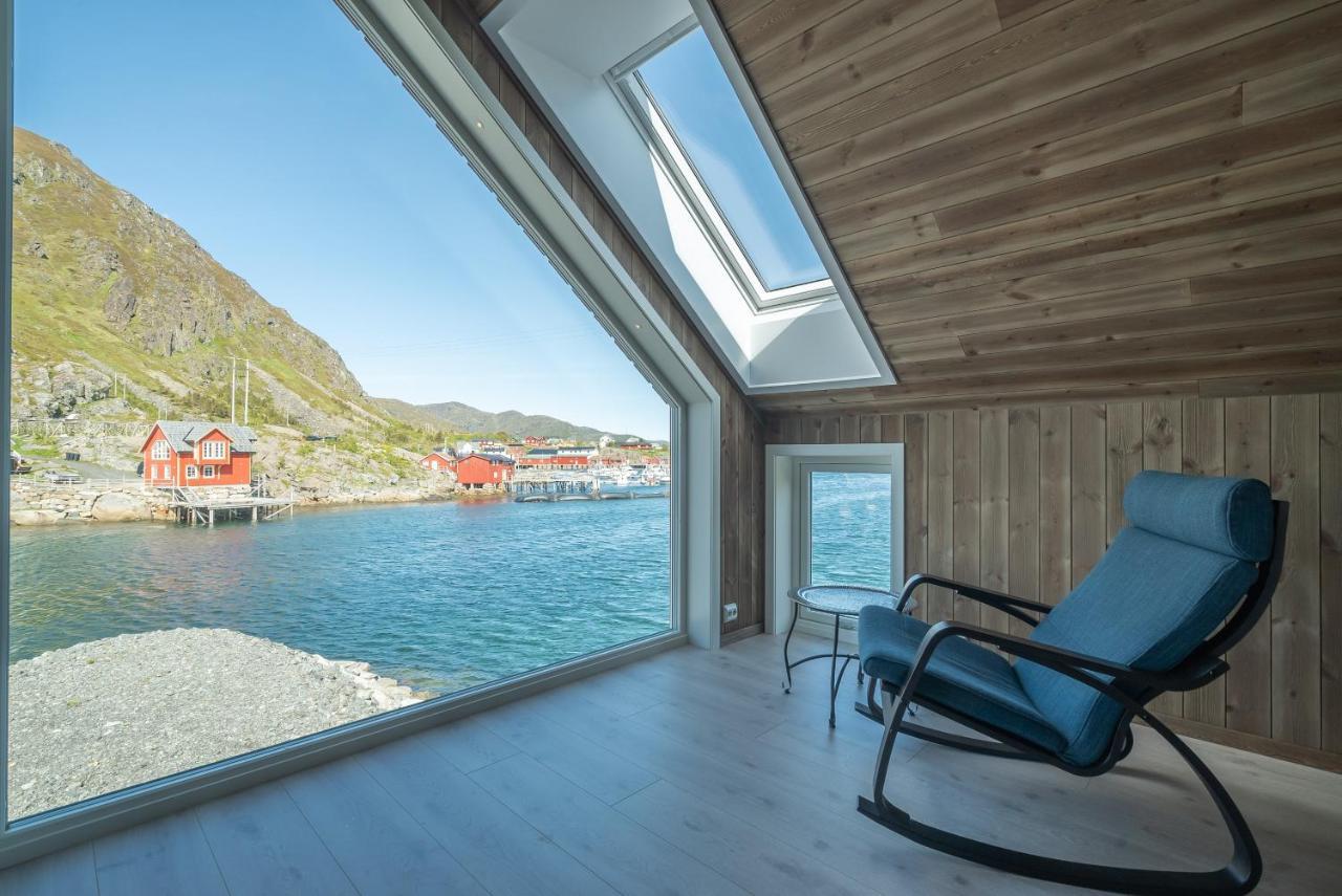 Seafront New Cabin In Lofoten Болстад Екстериор снимка