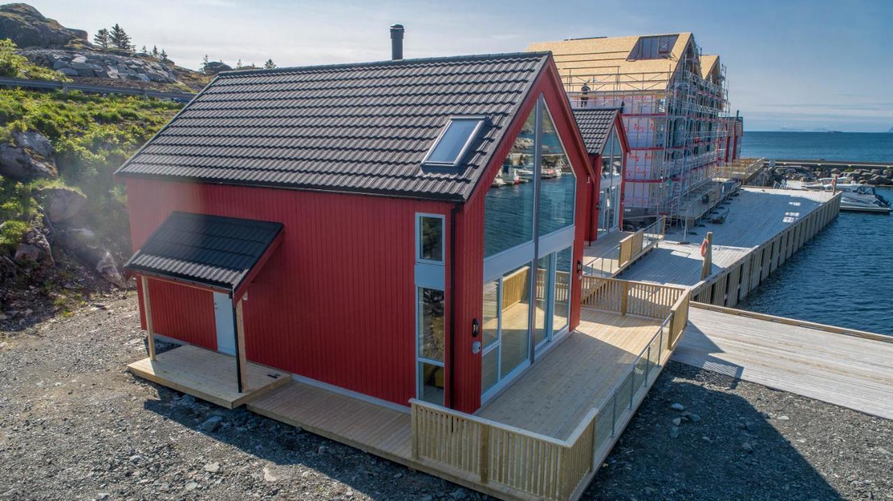 Seafront New Cabin In Lofoten Болстад Екстериор снимка